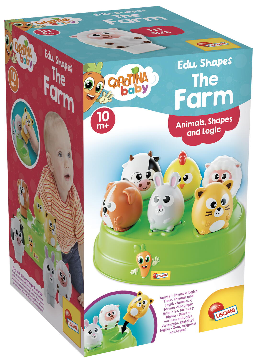 Joc de potrivire - Ferma mea vesela PlayLearn Toys
