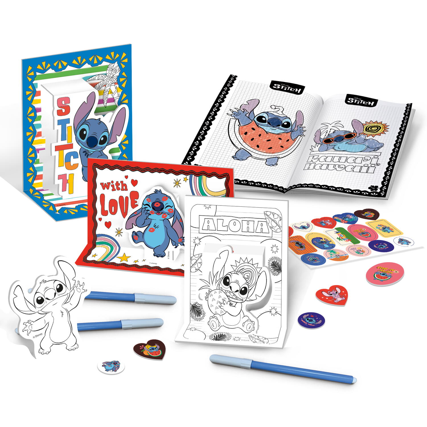 Kit de creatie cu ghiozdanel - Stitch PlayLearn Toys