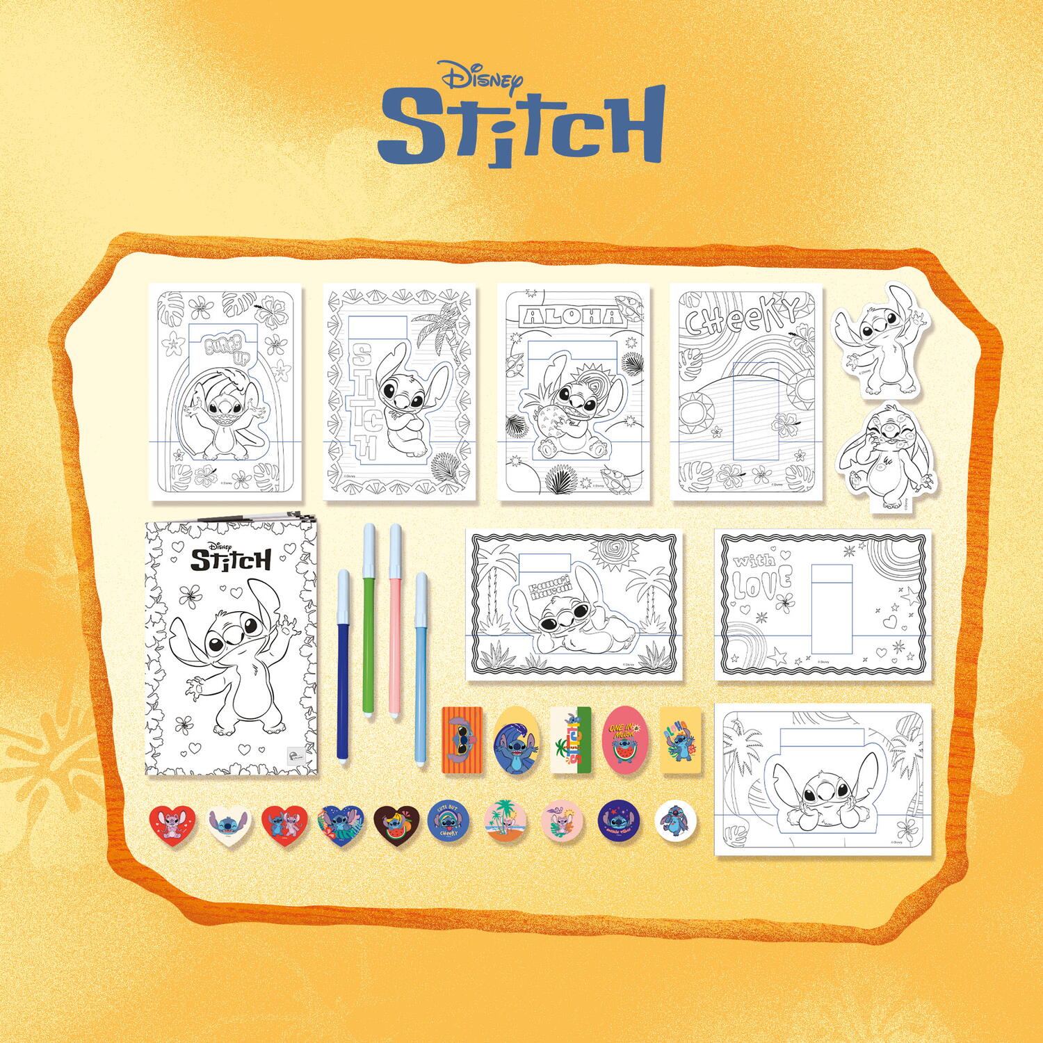 Kit de creatie cu ghiozdanel - Stitch PlayLearn Toys