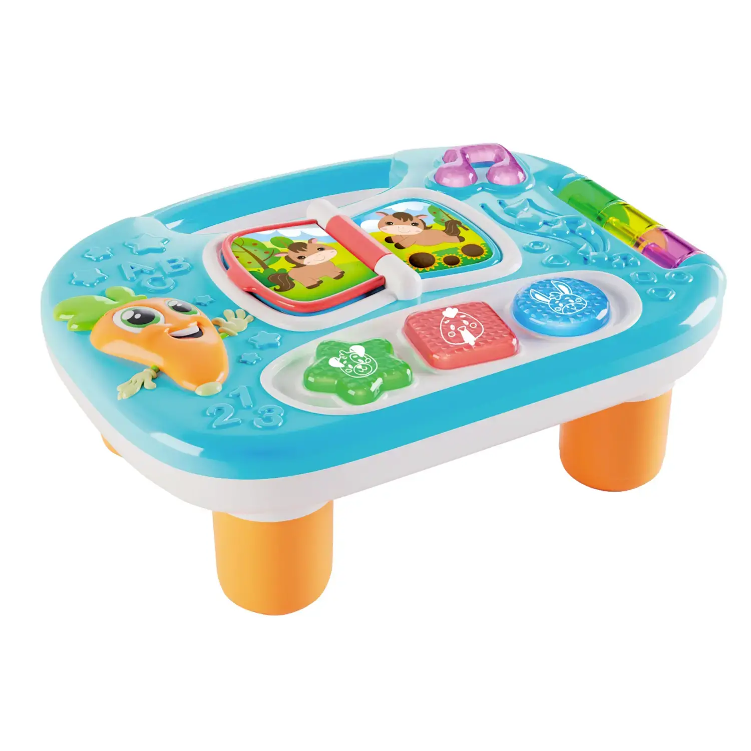 Masuta mea cu activitati - La ferma PlayLearn Toys