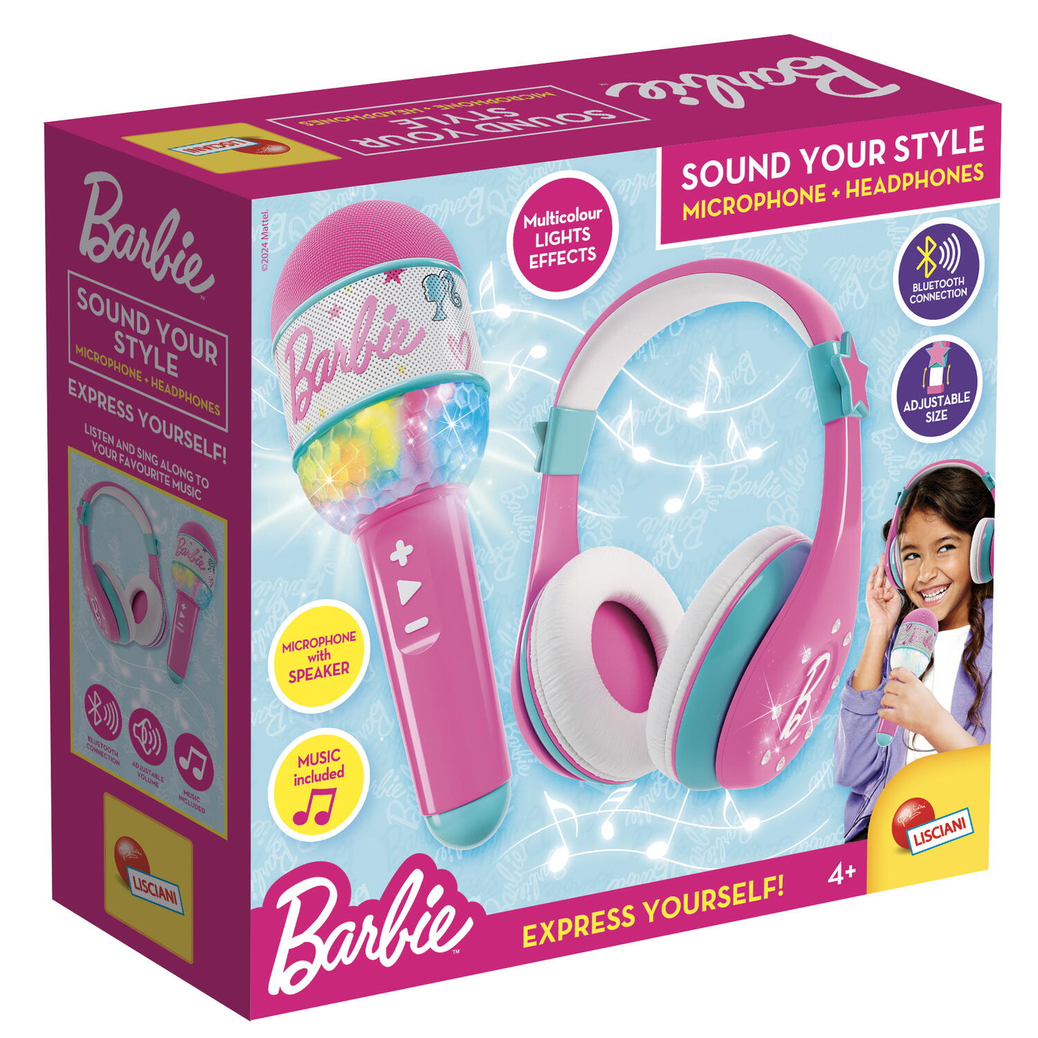Set casti & microfon cu bluetooth - Barbie PlayLearn Toys