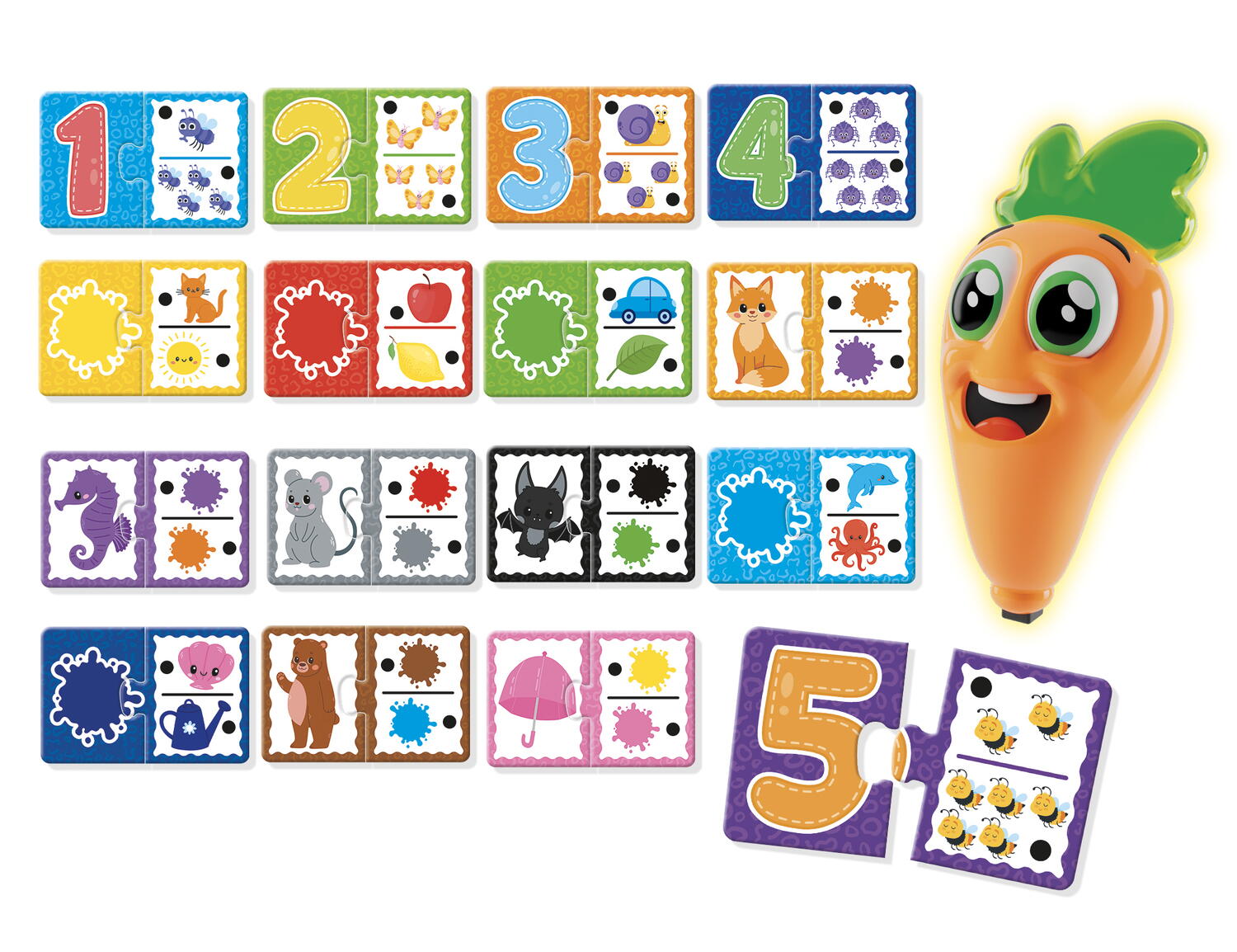 Set cu pix interactiv - Invat culorile PlayLearn Toys
