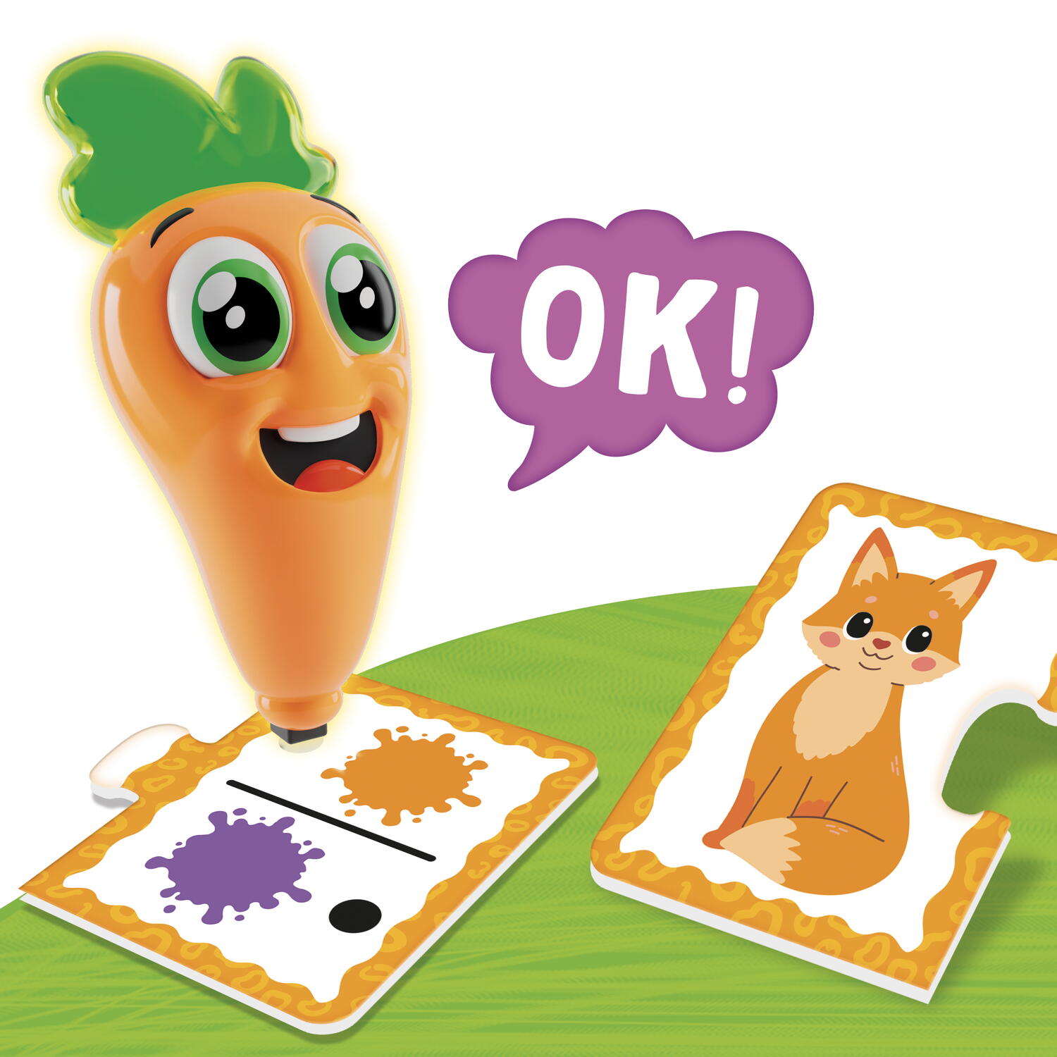 Set cu pix interactiv - Invat culorile PlayLearn Toys