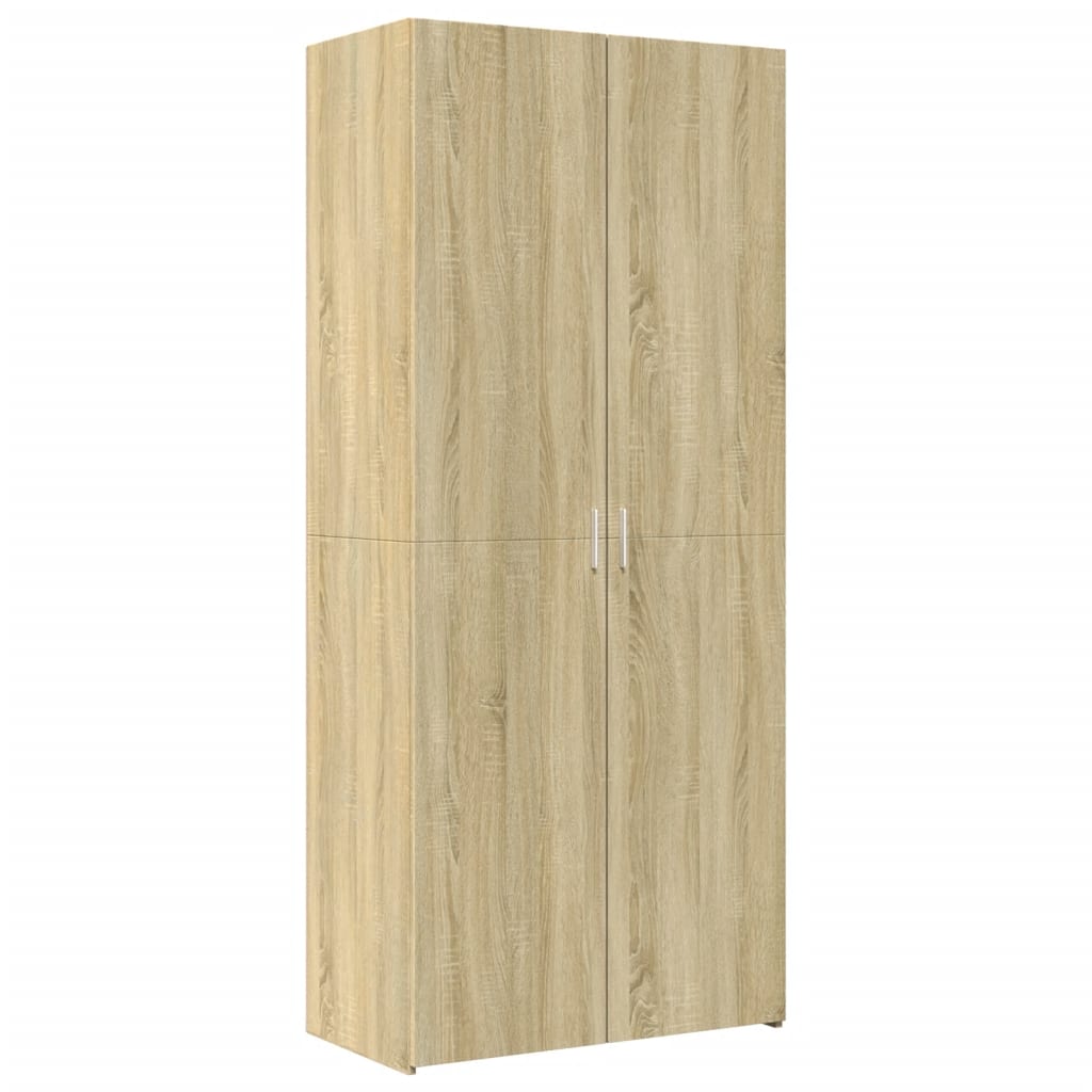 Dulap înalt, stejar sonoma, 80x42,5x185 cm, lemn prelucrat GartenMobel Dekor