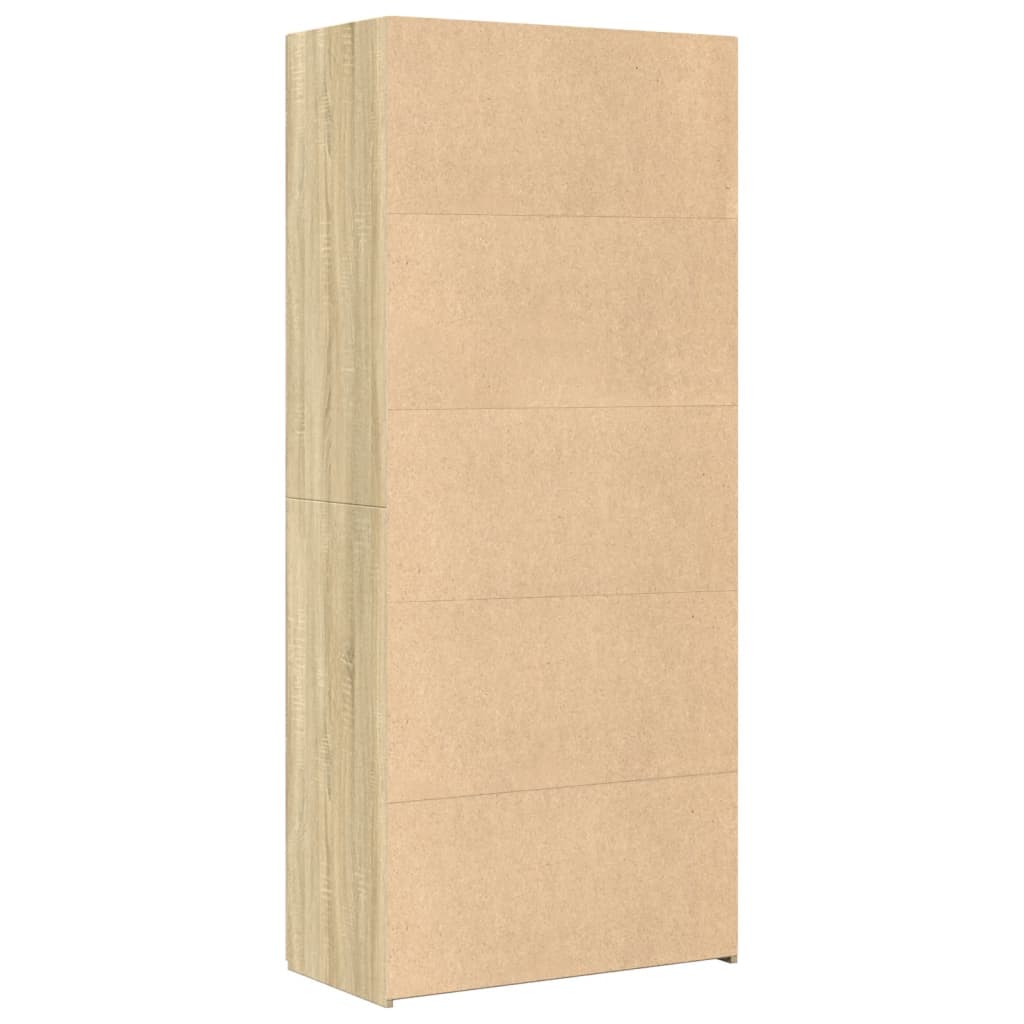Dulap înalt, stejar sonoma, 80x42,5x185 cm, lemn prelucrat GartenMobel Dekor