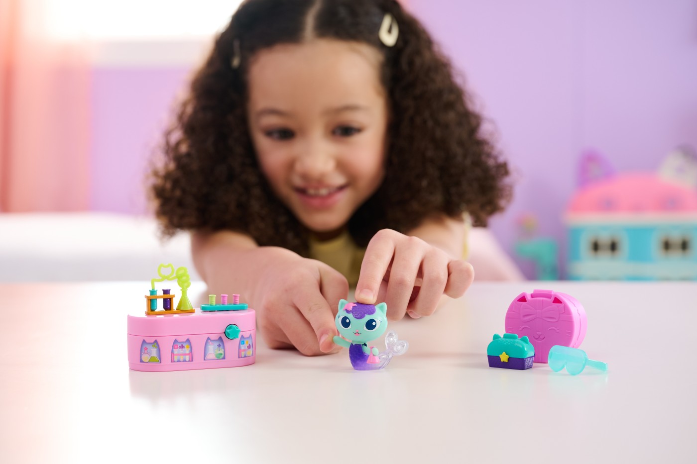 GABBYS DOLLHOUSE BOBBLE KITTY MERCAT SI CAMERA POTIUNILOR SuperHeroes ToysZone