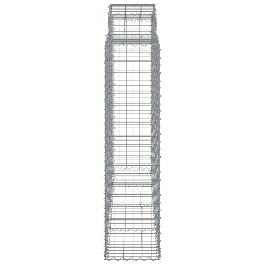 Coșuri gabion arcuite 14 buc 200x50x160/180 cm, fier galvanizat GartenMobel Dekor