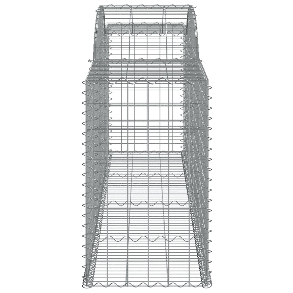 Coșuri gabion arcuite 20 buc, 300x50x80/100 cm, fier galvanizat GartenMobel Dekor