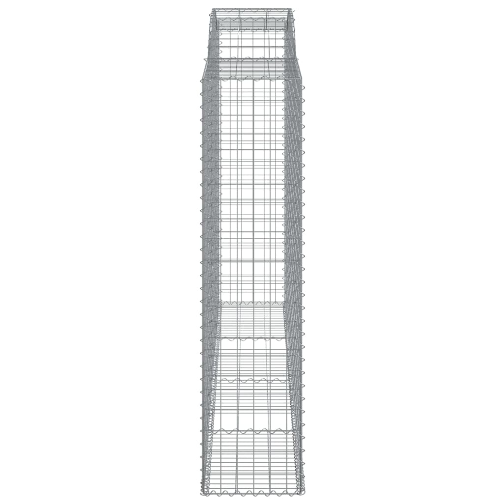 Coșuri gabion arcuite 4 buc. 300x50x200/220 cm, fier galvanizat GartenMobel Dekor
