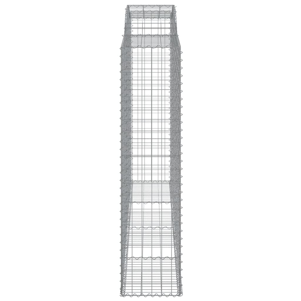 Coșuri gabion arcuite 6 buc. 300x50x200/220 cm, fier galvanizat GartenMobel Dekor