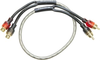 Cablu RCA OFC de 0.5M cu 2 mufe conectare RCA Audio System German Sound CarStore Technology