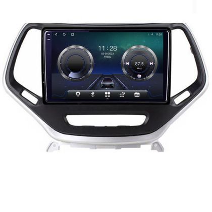 Navigatie Jeep Cherokee 2014-2019 Manual C-248 Android Octa Core Ecran 2K QLED GPS 4G 4+32GB 360 KIT-248+EDT-E410-2K CarStore Technology