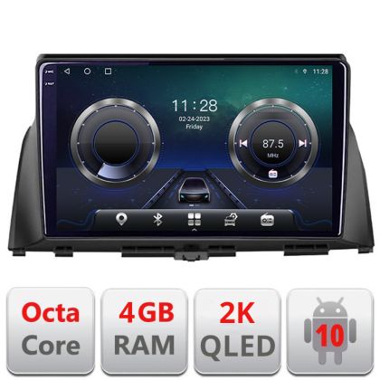 Navigatie Kia Optima 2016- Manual C-345 Android Octa Core Ecran 2K QLED GPS 4G 4+32GB 360 KIT-345+EDT-E410-2K CarStore Technology