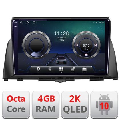 Navigatie Kia Optima 2016- Manual C-345 Android Octa Core Ecran 2K QLED GPS 4G 4+32GB 360 KIT-345+EDT-E410-2K CarStore Technology