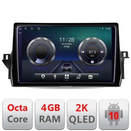 Navigatie Toyota Camry 2021- C-camry2021 Android Octa Core Ecran 2K QLED GPS 4G 4+32GB 360 kit-camry2021+EDT-E410-2K CarStore Technology