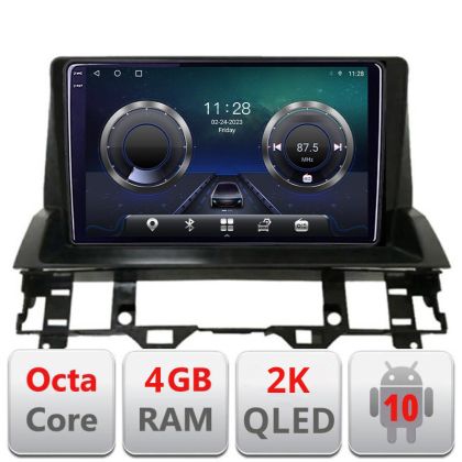 Navigatie Mazda 6 2004-2008 C-MZD6 Android Octa Core Ecran 2K QLED GPS 4G 4+32GB 360 KIT-mzd6+EDT-E410-2K CarStore Technology