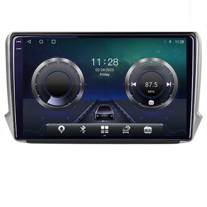 Navigatie Peugeot 208 2008 C-PSA Android Octa Core Ecran 2K QLED GPS 4G 4+32GB 360 KIT-PSA+EDT-E410-2K CarStore Technology