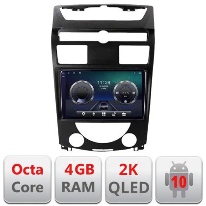Navigatie Ssang Yong Rexton 2006-2013 C- rexton07 Android Octa Core Ecran 2K QLED GPS 4G 4+32GB 360 kit-rexton07+EDT-E410-2K CarStore Technology