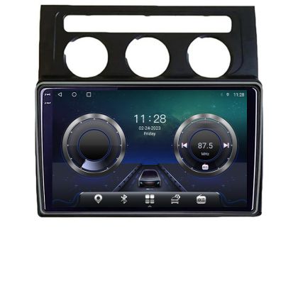 Navigatie VW Touran 2003-2009 clima automata C-touran2 Android Octa Core Ecran 2K QLED GPS 4G 4+32GB 360 kit-touran2+EDT-E410-2K CarStore Technology