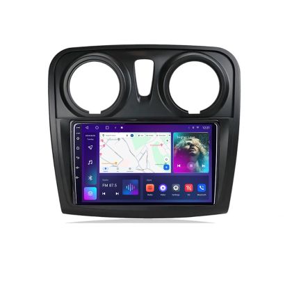 Navigatie Dacia Sandero Logan Lodgy 2012-2020 B-sandero Android Ecran QLED octa core 4+64 carplay android auto kit-sandero+EDT-E309V3 CarStore Technology