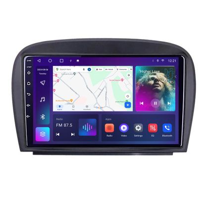 Navigatie Mercedes SL W230 2004-2011 B-W230 Android Ecran QLED octa core 4+64 carplay android auto KIT-w230+EDT-E309V3 CarStore Technology