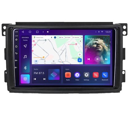 Navigatie Smart 2005-2010 B-SMART05 Android Ecran QLED octa core 4+64 carplay android auto KIT-smart05+EDT-E309V3 CarStore Technology