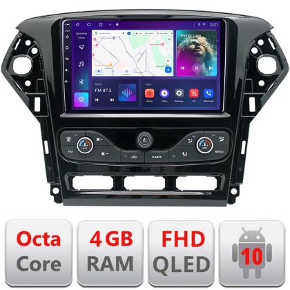 Navigatie Ford Mondeo 2011-2014 Android radio gps internet quad core 4+64 carplay android auto KIT-mondeo-nav-10+EDT-E309v3 CarStore Technology