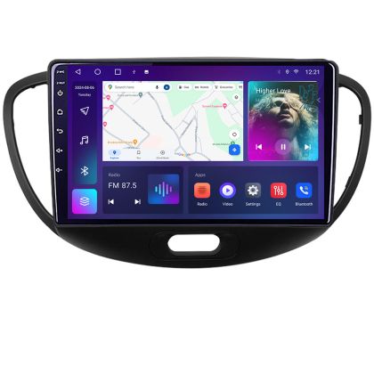 Navigatie HHyundai I10 2007-2013 Android radio gps internet quad core 4+64 carplay android auto KIT-i10-2007+EDT-E309v3 CarStore Technology