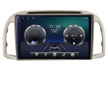 Navigatie Nissan Micra 2002-2010 Android ecran Qled 2K Octa core 4+32 KIT-micra2003+EDT-E409-2K CarStore Technology
