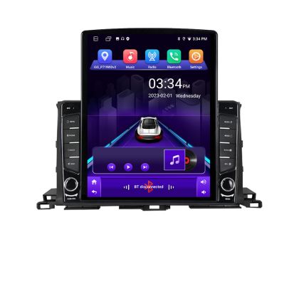 Navigatie Toyota Highlander 2013-2018 Android radio gps internet quad core 2+32 ecran vertical 9.7