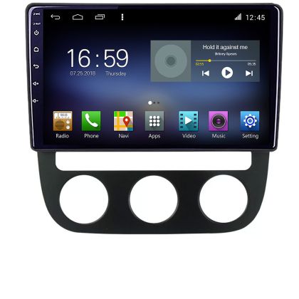Navigatie VW Golf 5 2004-2010 clima automatica Android radio gps internet Octa Core 8+128 LTE KIT-golf5-automatic+EDT-E610 CarStore Technology