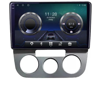 Navigatie VW Golf 5 2004-2010 clima manuala Android ecran Qled 2K Octa core 4+32 KIT-golf5-manual+EDT-E410-2K CarStore Technology