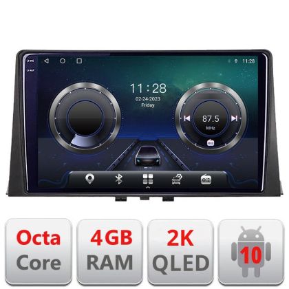 Navigatie Citroen Berlingo 2019-2021 C-berlingo18 Android Octa Core Ecran 2K QLED GPS 4G 4+32GB 360 kit-berlingo18+EDT-E410-2K v3 CarStore Technology