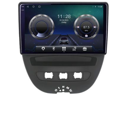 Navigatie Citroen C1 Peugeot 107 Toyota Aygo 2005-2014 Android ecran Qled 2K Octa core 4+32 KIT-C1+EDT-E410-2K v2 CarStore Technology