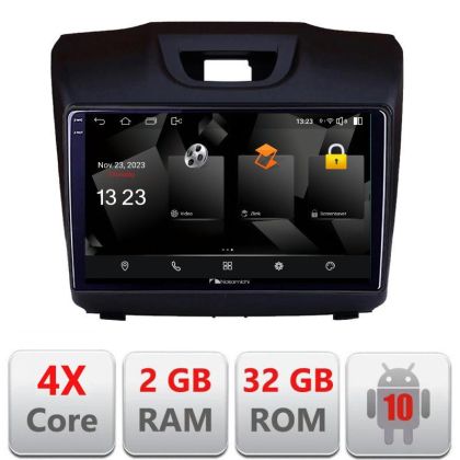 Navigatie Isuzu D-Max Quad Core 5230-2234 Android Ecran 720P Quad Core 2+32 carplay android auto v1 CarStore Technology
