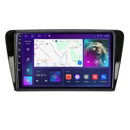 Navigatie Skoda Rapid Seat Toledo 2013+ Android Ecran QLED octa core 4+64 carplay android auto KIT-rapid+EDT-E309V3 v1 CarStore Technology