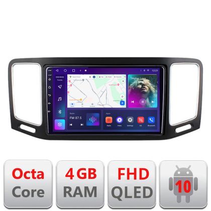 Navigatie VW Sharan 2011-2020 B-SHARAN Android Ecran QLED octa core 4+64 carplay android auto KIT-Sharan+EDT-E309V3 v1 CarStore Technology