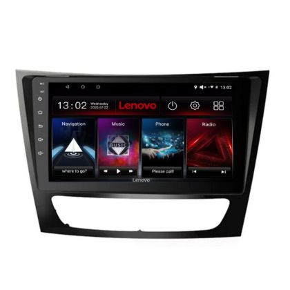 Navigatie Mercedes W211 W219 Lenovo Kit-090 4+64 GB Android Waze USB Navigatie Internet Youtube Radio CarStore Technology