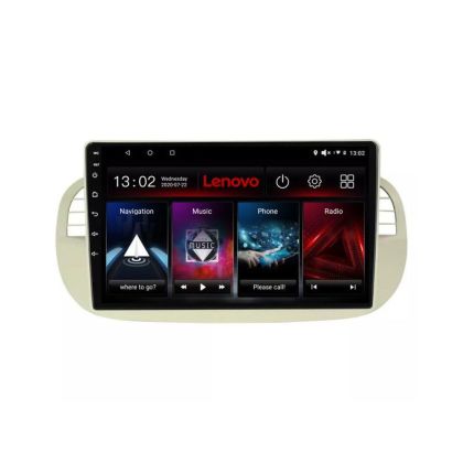 Navigatie Fiat 500 intre anii 2007-2015 Android radio gps internet 4+64 Lenovo CarStore Technology