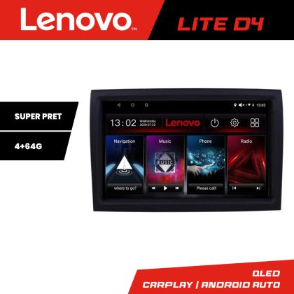 Navigatie Fiat ducato 2006- Lenovo Kit-DUCATO 4+64 GB Android Waze USB Navigatie Internet Youtube Radio v1 CarStore Technology