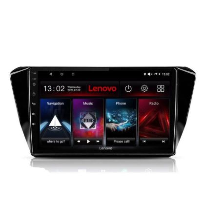 Navigatie Skoda Superb 3 2015-2017 Lenovo Kit-932 4+64 GB Android Waze USB Navigatie Internet Youtube Radio CarStore Technology