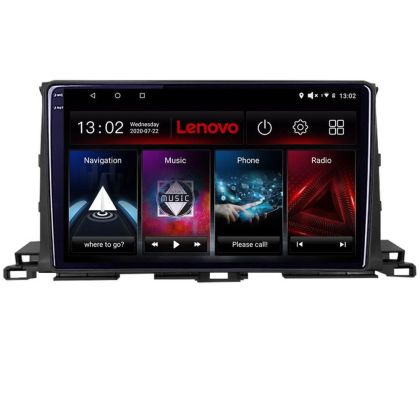 Navigatie Toyota Highlander 2013-2018 Android radio gps internet 4+64 Lenovo CarStore Technology