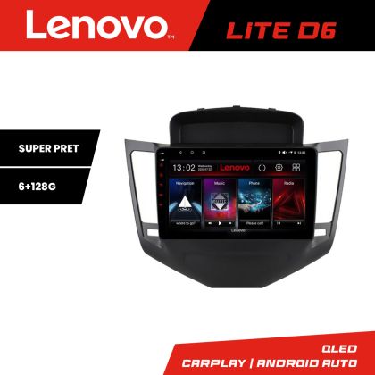 Navigatie Chevrolet Cruze Lenovo Kit-045 8 core 6+128 GB Android Waze USB Navigatie Internet Youtube Radio CarStore Technology