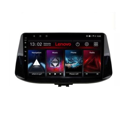Navigatie Hyundai I30 2017- Lenovo Kit-1041 8 core 6+128 GB Android Waze USB Navigatie Internet Youtube Radio CarStore Technology