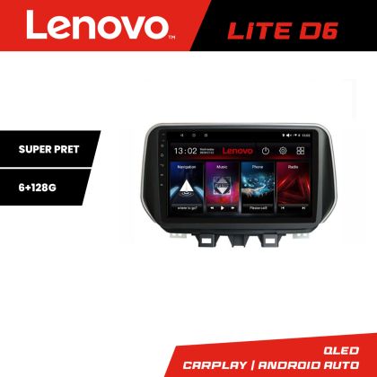 Navigatie Hyundai Tucson 2019 Quad Core Lenovo Kit-1135 8 core 6+128 GB Android Waze USB Navigatie Internet Youtube Radio CarStore Technology