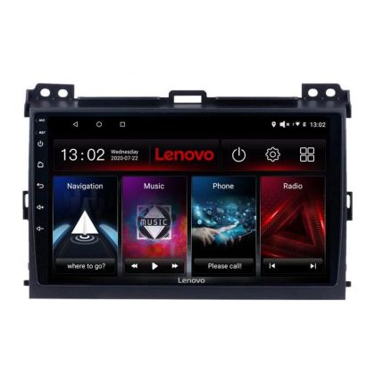 Navigatie Toyota Prado 2007- Lenovo Kit-456 8 core 6+128 GB Android Waze USB Navigatie Internet Youtube Radio CarStore Technology