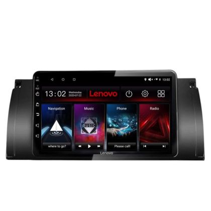Navigatie BMW E39 si E53 Lenovo Kit-082 8 core QLED 2K 4+64 360 Android Waze USB Navigatie Internet Youtube Radio CarStore Technology
