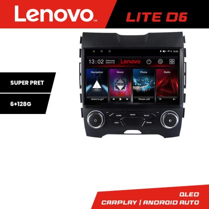 Navigatie Ford Edge 2015-2021 midline Lenovo Kit-edge-mid 8 core 6+128 GB Android Waze USB Navigatie Internet Youtube Radio CarStore Technology