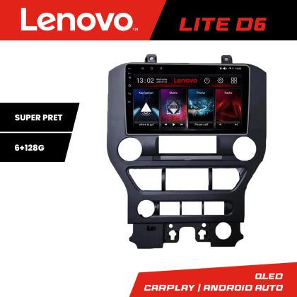 Navigatie Ford Mustang 2015-2020 Lenovo Kit-MUSTANG 8 core 6+128 GB Android Waze USB Navigatie Internet Youtube Radio CarStore Technology