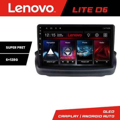 Navigatie Hyundai Genesis 8 core 6+128 GB Quad Core Android Waze USB Navigatie Internet Youtube Radio Lenovo CarStore Technology